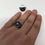 Thumbnail: 925k Solid Sterling Silver Sailor's Compass Men's Ring