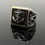 Thumbnail: Handmade 925K Sterling Silver Sailor's Anchor Men's Ring