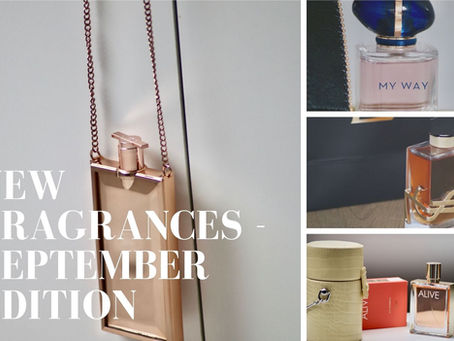 New fragrances - September edition