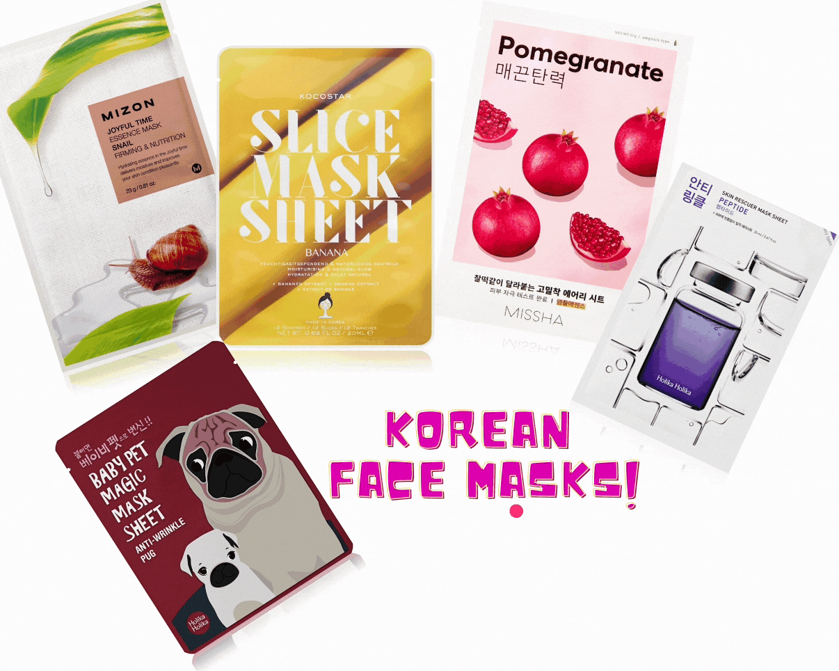 Korean Face Masks