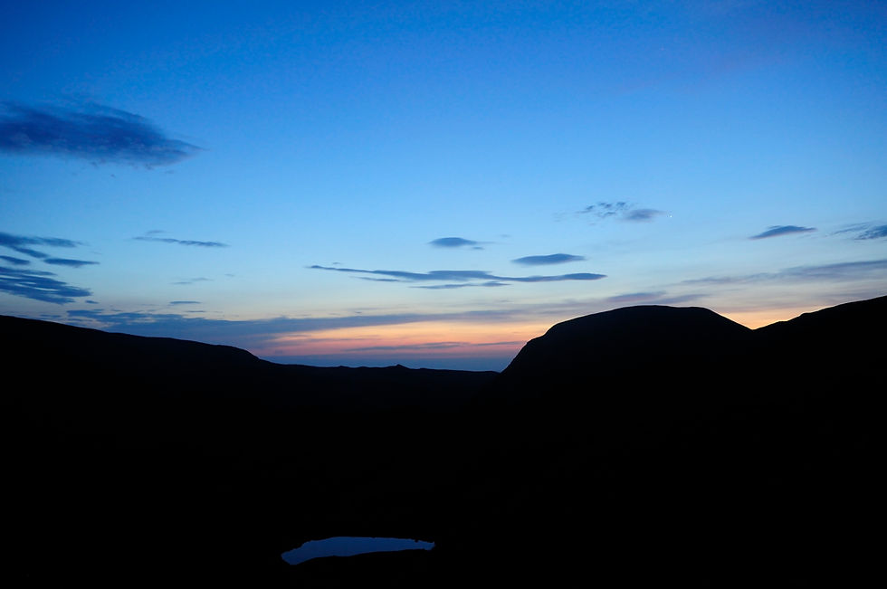 Alba sul Monte Prado