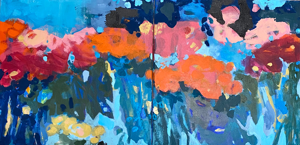 Parva Pictura _ Diptyque _ 40 x80cm