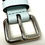 Thumbnail: LOUIS VUITTON Ice Blue Monogram Mink Fur & Leather Bumbag