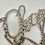 Thumbnail: CHANEL 06P Silver Cursive Logo Chain Belt & Necklace