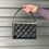 Thumbnail: CHANEL 1996 Fall Black Patent Quilted Vanity Box Bag