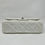 Thumbnail: CHANEL White Medium Classic  Flap Pearl Embellished Tweed Bag