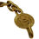 Thumbnail: CHANEL Vintage Gold-Plated Coin Pendant Chain Belt