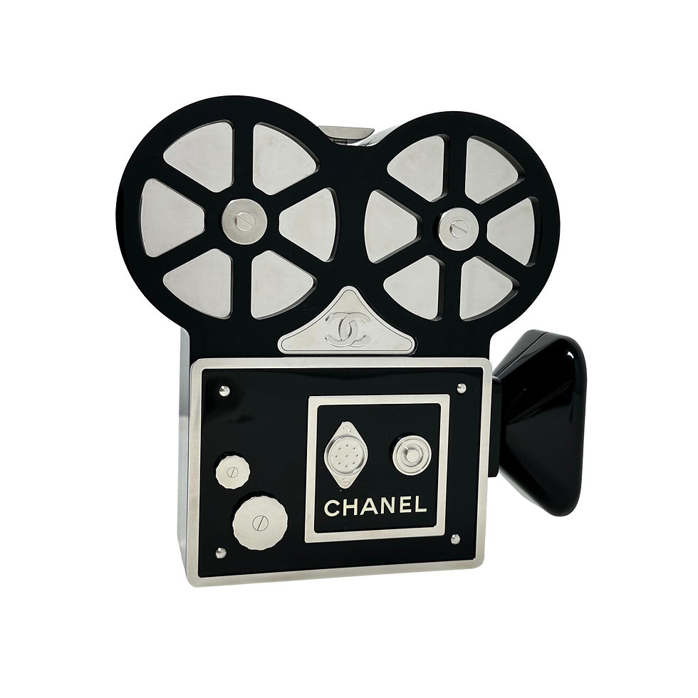 CHANEL 2016 Runway Movie Camera Minaudiére Bag