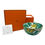 Thumbnail: HERMES Foliage White and Green Large Passifolia Bowl