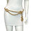 Thumbnail: CHANEL 93P Vintage Gold CC Logo Pendant Chain Belt