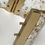 Thumbnail: CHANEL 10C Logo CC Clear & Gold Strass Cuff Bracelet