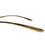 Thumbnail: CHANEL 2000s Vintage Gold Ombre Square Frame Logo Charm Sunglasses