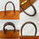 Thumbnail: HERMES Vintage Birkin 40 "Gold" Brown Matte Porosus Crocodile GHW