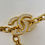 Thumbnail: CHANEL Vintage Gold-Plated Chain Logo CC Crystal Necklace Belt