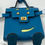Thumbnail: HERMES Quelle Idole Blue Izmir Bag Charm