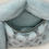 Thumbnail: LOUIS VUITTON Ice Blue Monogram Mink Fur & Leather Bumbag