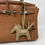 Thumbnail: HERMES Rodeo PM "Beige Marfa" Milo Lambskin Leather Bag Charm