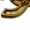 Thumbnail: CHANEL Vintage Gold Triple Chain Logo CC Belt