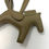 Thumbnail: HERMES Rodeo PM "Beige Marfa" Milo Lambskin Leather Bag Charm