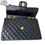 Thumbnail: CHANEL Vintage Lambskin Leather Maxi Single Classic XL Flap Bag
