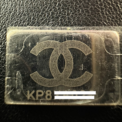 Microchip Chanel Hologram Authentic CHANEL 2021 Fall Runway Pink