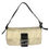 Thumbnail: FENDI Vintage Cream Zucchino Canvas Baguette