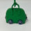 Thumbnail: HERMES "Bamboo" Green Bolide On Wheels Bag Charm