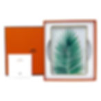 Hermes Small Porcelain Passifolia Palm Leaf Tray N2 Plate