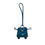 Thumbnail: HERMES Quelle Idole Blue Izmir Bag Charm