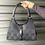 Thumbnail: GUCCI Vintage Black Logo Jackie Bardot Bag
