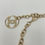 Thumbnail: CHANEL 19P Gold & Strass Logo Bubble Charm Pendant Necklace