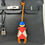 Thumbnail: HERMES Jockey Chèvre & Wood Multi-Color Bag Charm