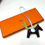 Thumbnail: HERMES Rodeo PM Grigri "Rouge Sellier" Milo Leather Bag Charm