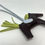 Thumbnail: HERMES Rodeo PM Grigri "Rouge Sellier" Milo Leather Bag Charm