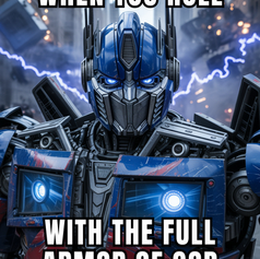 MEME: Optimus Prime Level; God's Armor