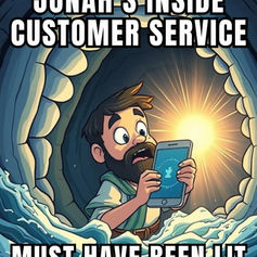 MEME: Jonah's Whale SOS; Repent or Regret