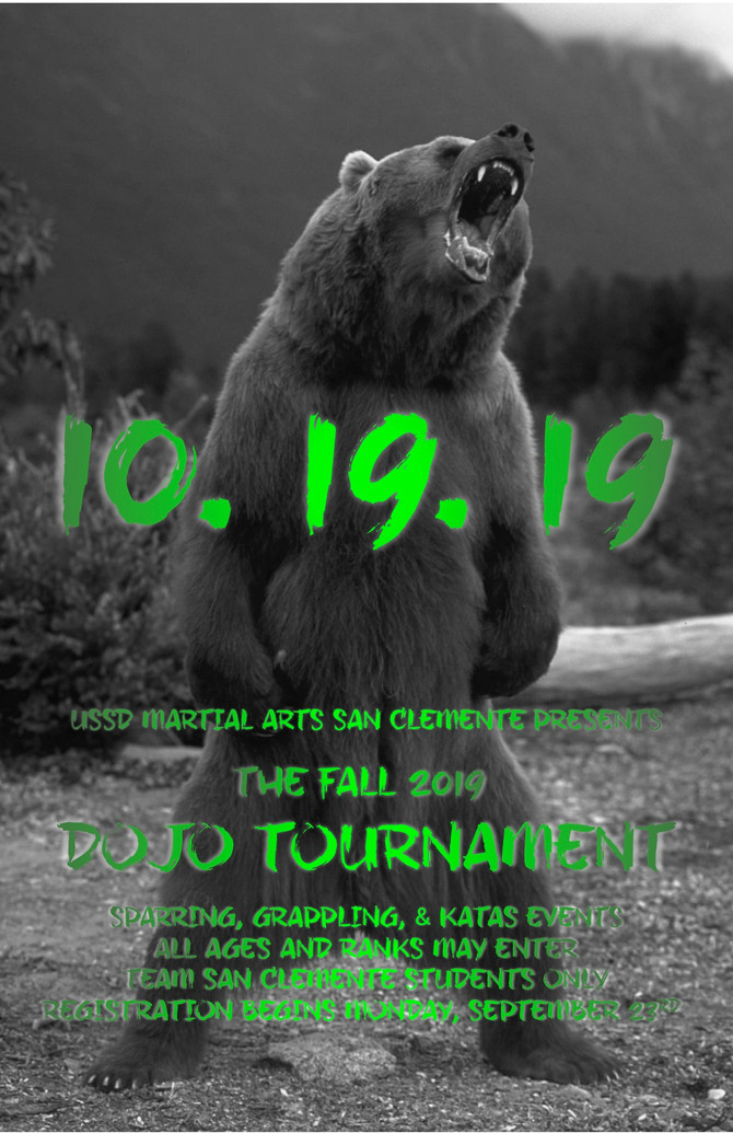 ***UPDATED*** Fall 2019 Dojo Tournament!