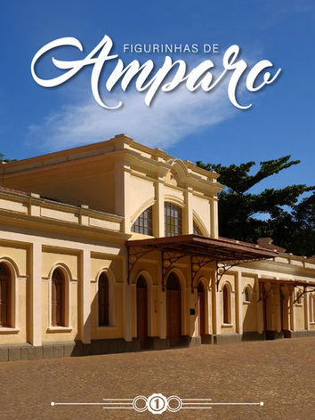 Capa do Álbum de Figurinhas de Amparo.