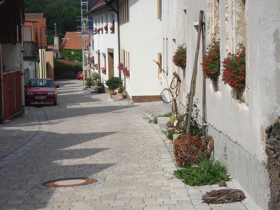 Eine von den Straßen Betzensteins...