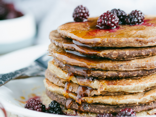 Oat Flour Pancakes