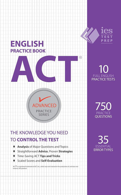 ACT English Practice Book (Advanced Practice)