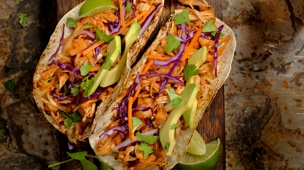 King Zoom's Jamaican Jerk Jackfruit Tacos