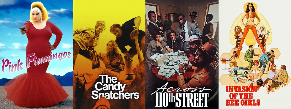 Movie selection from the 70's by author