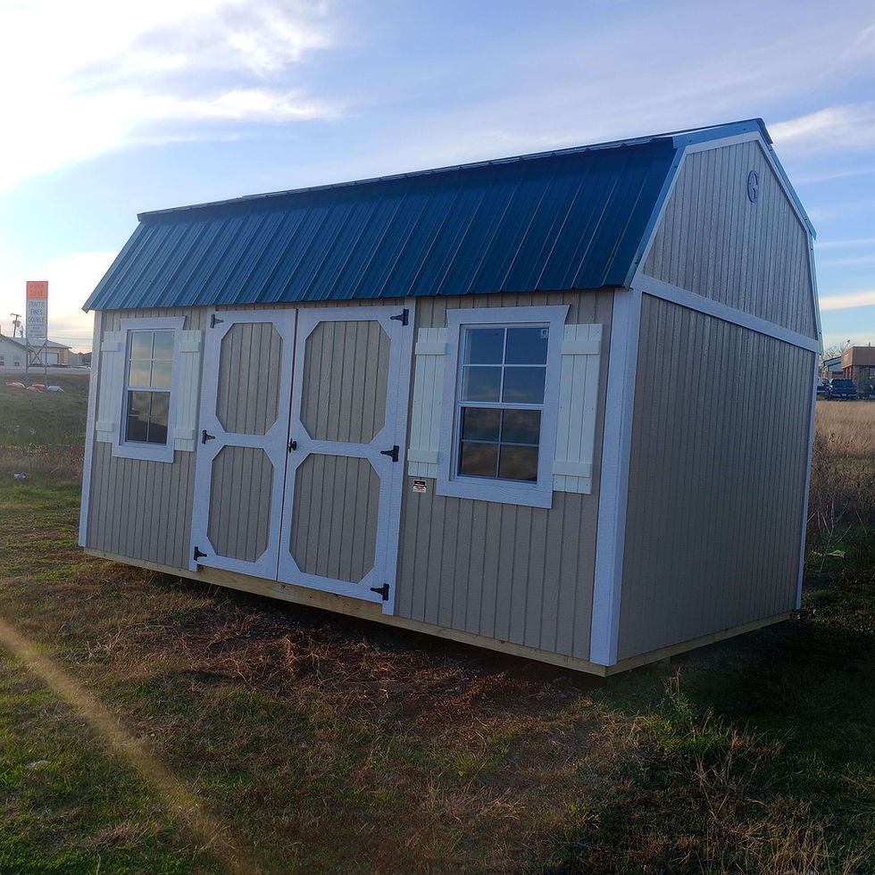 Thumbnail: 10'x16' SIDE LOFTED BARN Graceland Portable Building