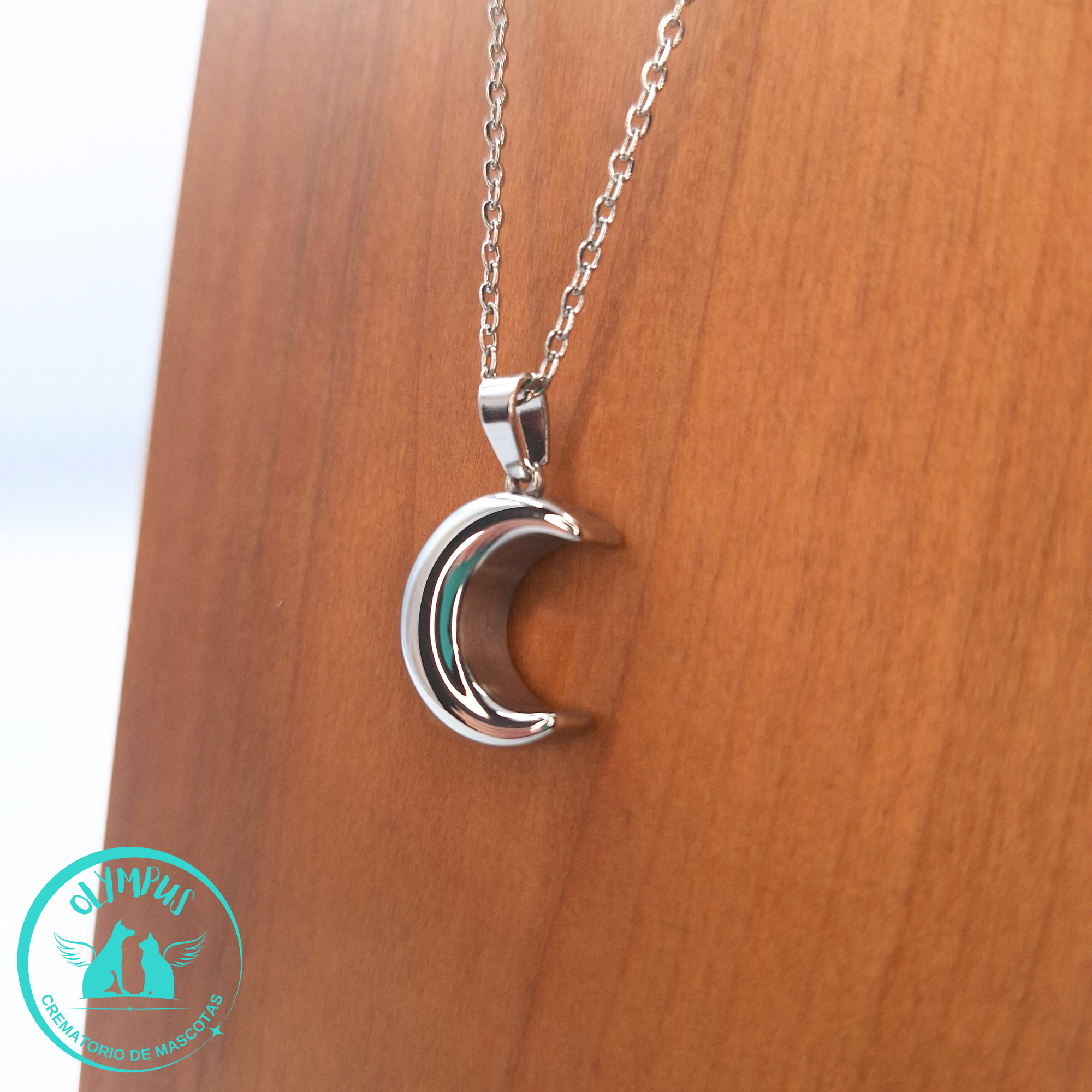 Relicario luna plata