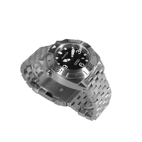 Pantor Seal diver watches-500m dive watch -steel bracelet