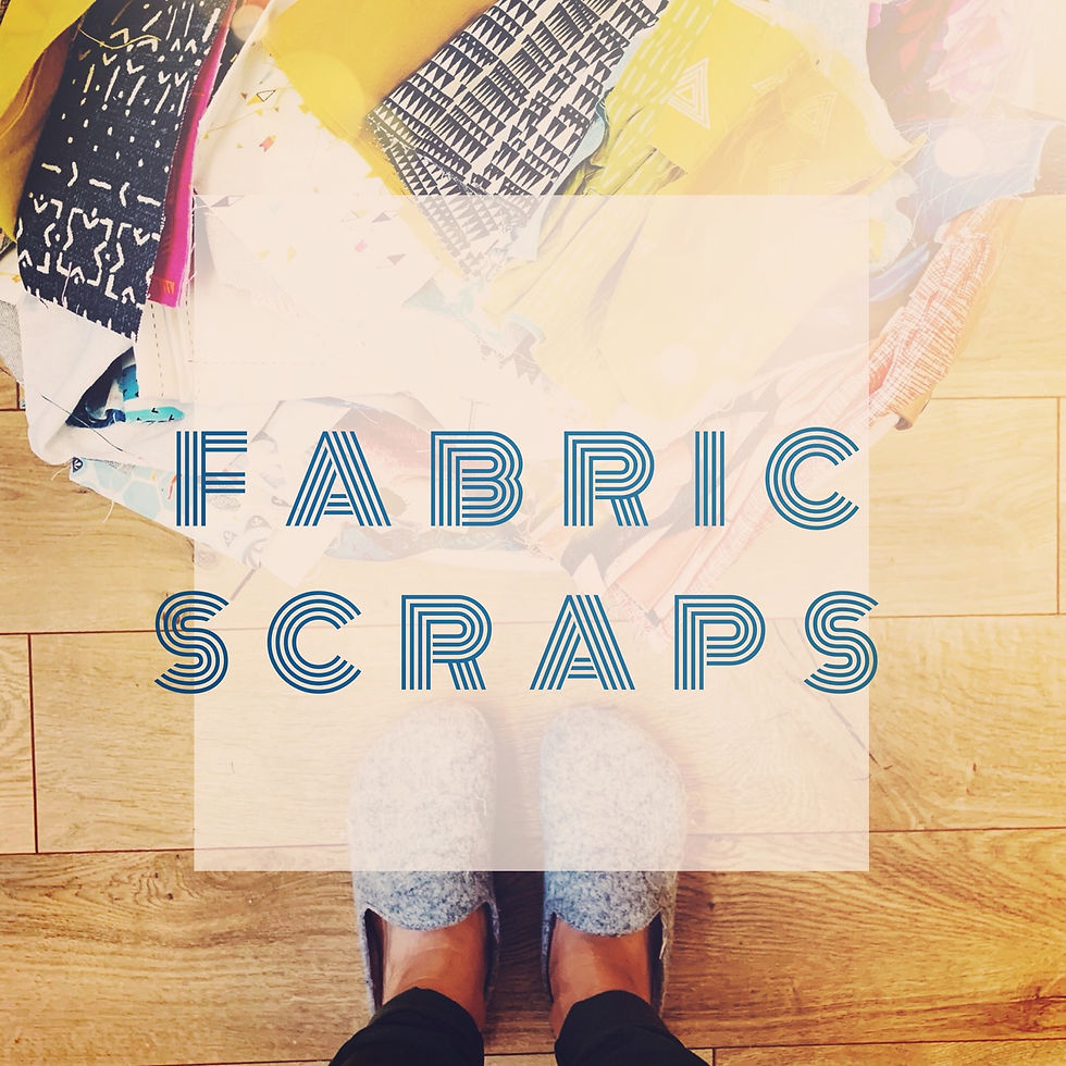 Fabric Scrap Bag
