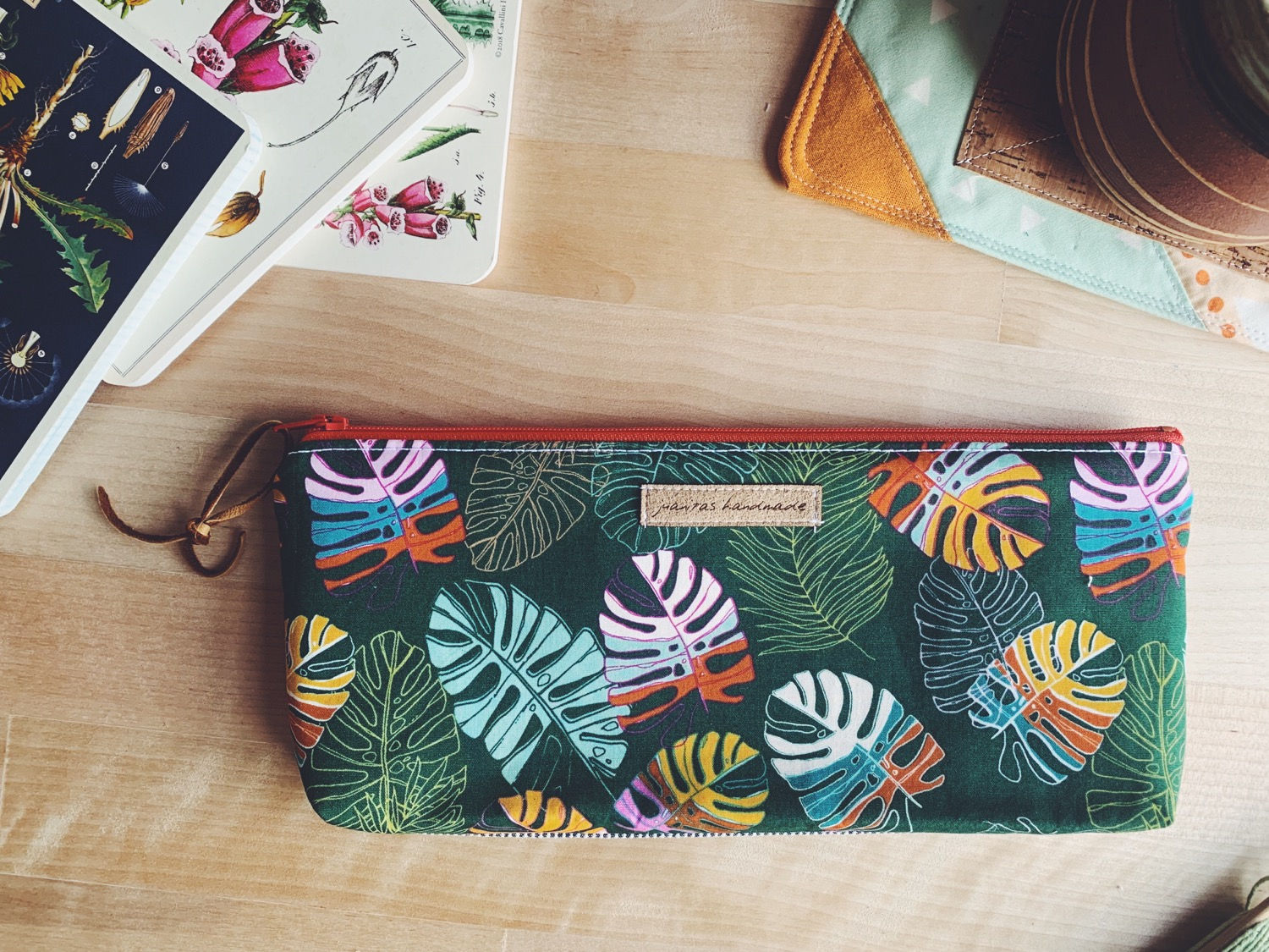 Monstera Notions Pouch