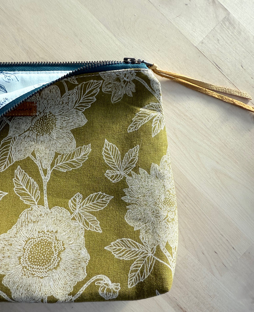Thumbnail: Green Floral Clutch