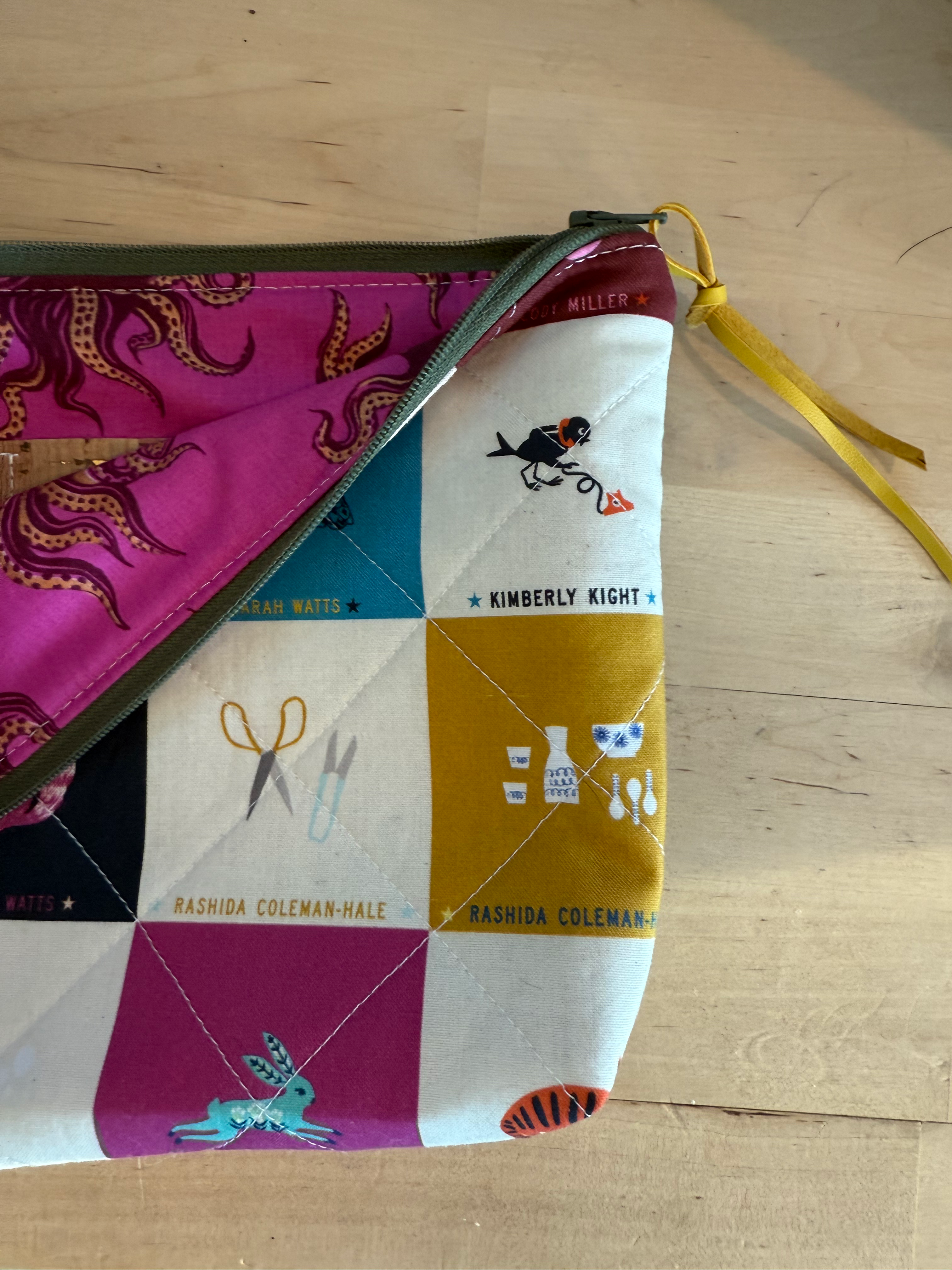 Quilted Whimsy- Octopus Interior